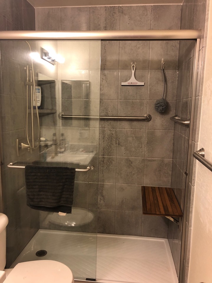 Bathroom with attached wash room in Scottsdale, AZ